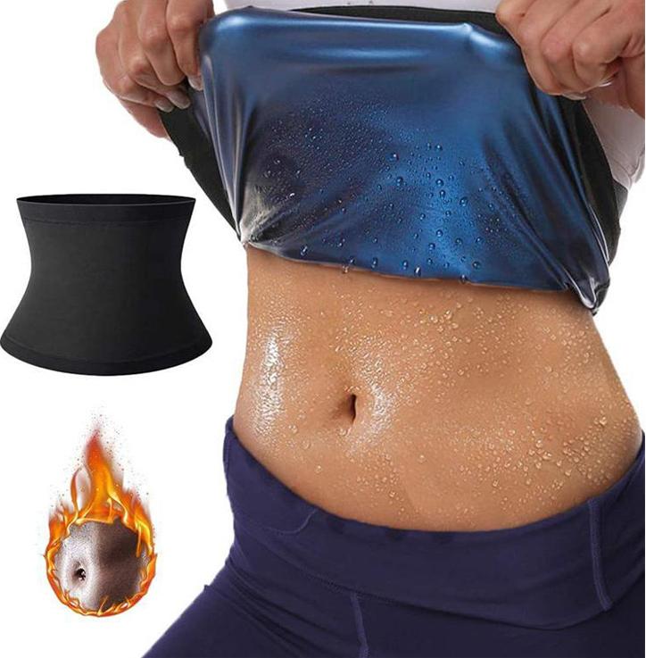 Sweat Shaper Waist Trimmer Gym Fitness Sets Waist Trainer Sauna Belt Neoprene-free Waist Cincher Sauna Slimming Belt