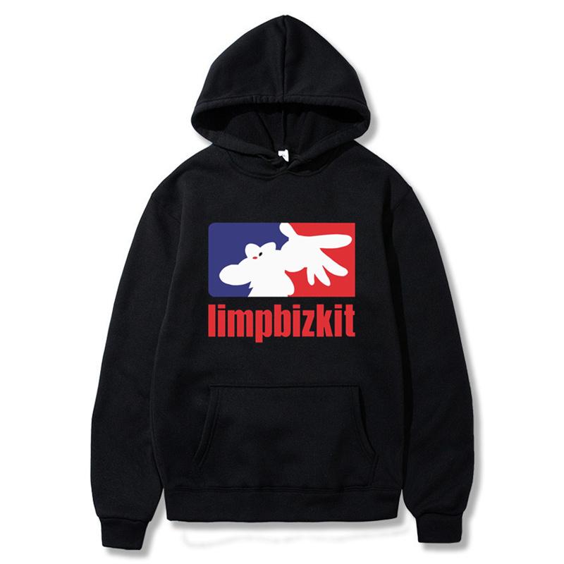 

Limp Bizkit Patrón Sudadera con capucha estampada Street Outdoor Versátil Sudadera con capucha suelta Limp Bizkit Ban _ Regalo 3XL