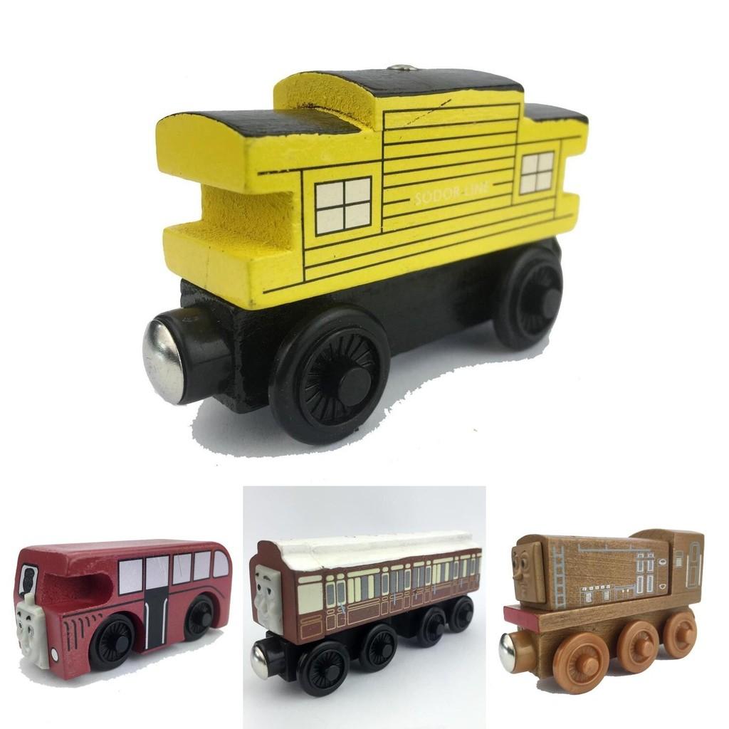 Thomas Train Car Tender Wooden Magnetic Railway Toy Truck Kids Gift Set