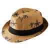 UV Protection Straw Hat Wide Brim Panama Cap Summer Jazz Hat  Men Women