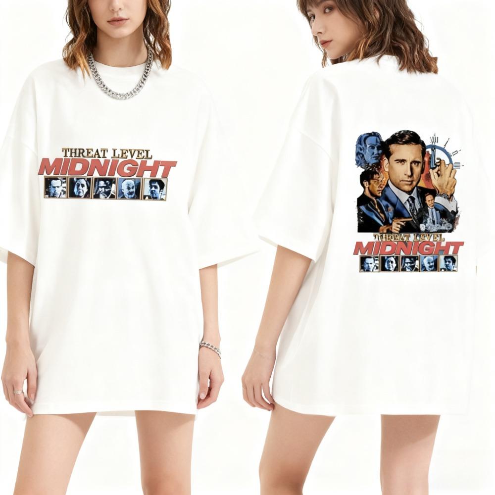 The Office featuring tributes to Dwight Schlutt Jim Halpert Midnight Threat and Michael Scott is available as a unisex Tshirt M