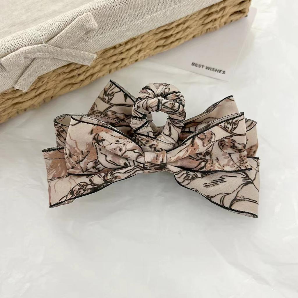 1pc Ink Fairy Style Large Butterfly Knot Hair Clip Women's New Chinese Style Headwear Hair Clip