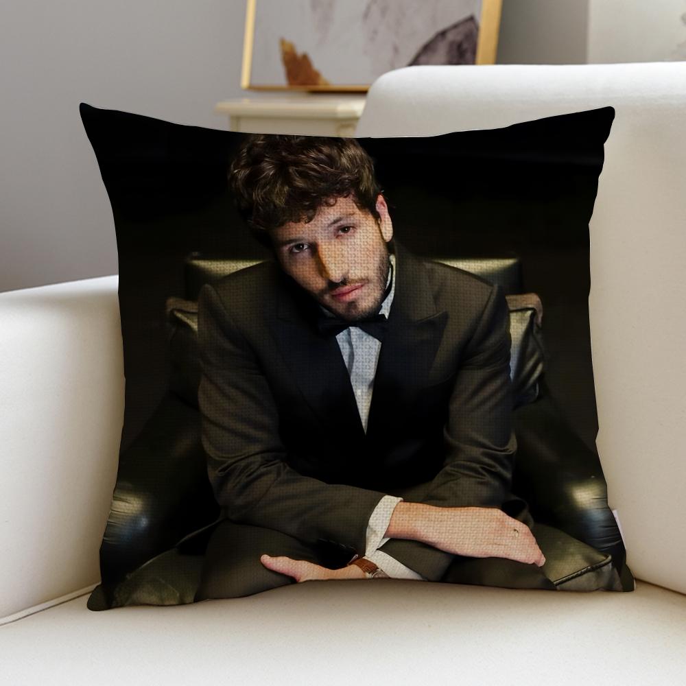 Passionate SSebastin YatraS Cushion Cover Breathable and skinfriendly linen pillowcase square removable and washable cushion