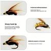 Flies Fly Fishing Lure 10/ 30/50Pcs Fishing Handmade Lures Assortment with Artificial Bait Hooks for Bass Trout Salmon