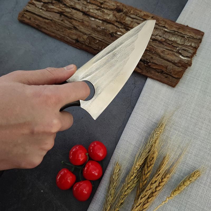 Handmade Forged Kitchen Knife Meat Chopping Cleaver Stainless Steel Chef Knives Boning Fish Butcher Knife