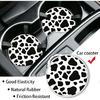 Cow Print License Plate 18 Pcs car Accessories Cow Print License Plate Cover Car Tag Frames for Women or Men Compatible All Vehicle License Plate Tag