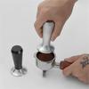 Espresso Distribution and Tamper Tool Set Coffee Tamper Durable Coffee Distributor Coffee Powder Stirrer Metal Material