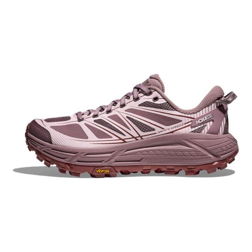 HOKA ONE ONE Mafate Speed 2 Cushioning Slip Resistant Support Lightweight Rebound Low top CMEVA Vulcanized EVA/VIBRAM® Sneakers 1126851-CVC
