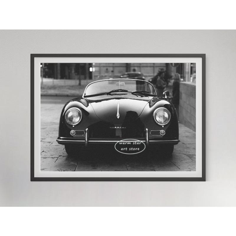 

Винтажная черно-белая фотография велоспорта, серфинга, пляжа, гольфа, стрижки, постер, принт, женщины едят пасту, холст, картина, домашний декор 21cm×30cm NoFrame