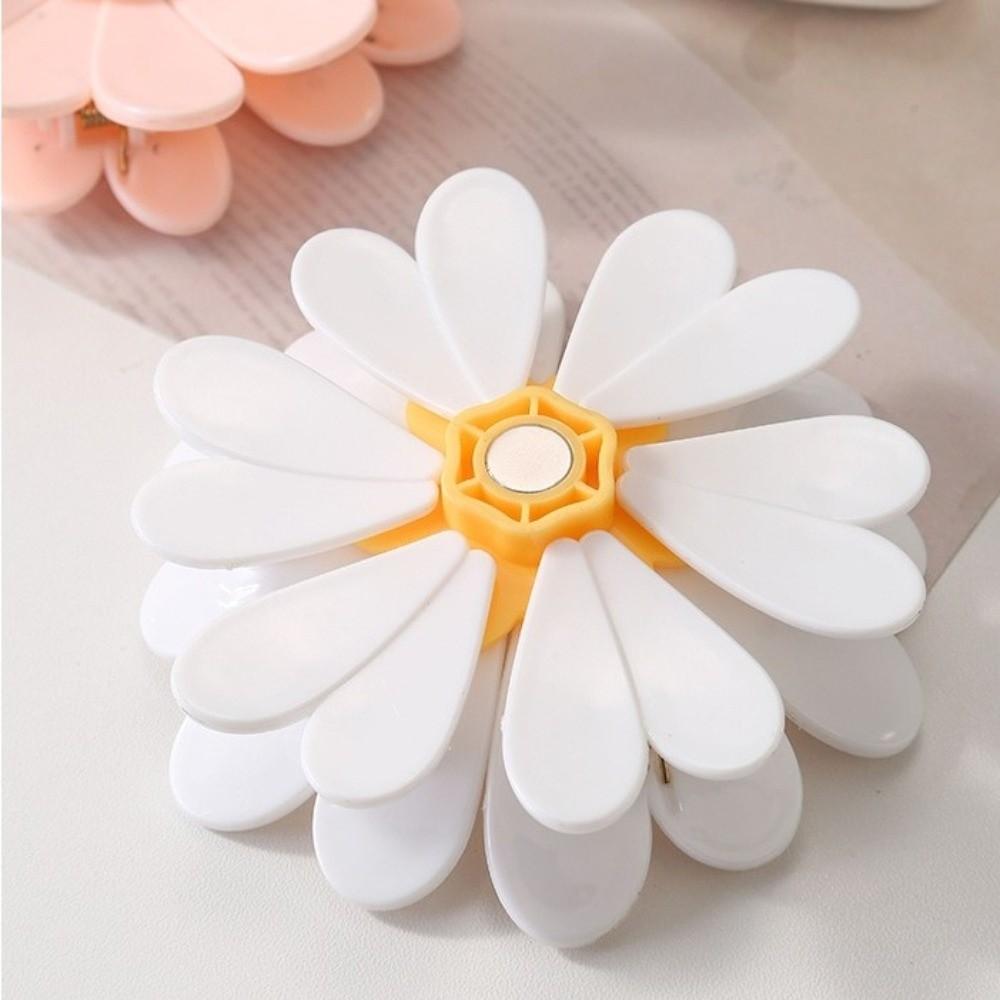 2 In 1 Magnetic Fridge Magnets Flower Type Multifunctional Sealing Clips for Food Storage Food Sealing Clips Kitchen Accessories