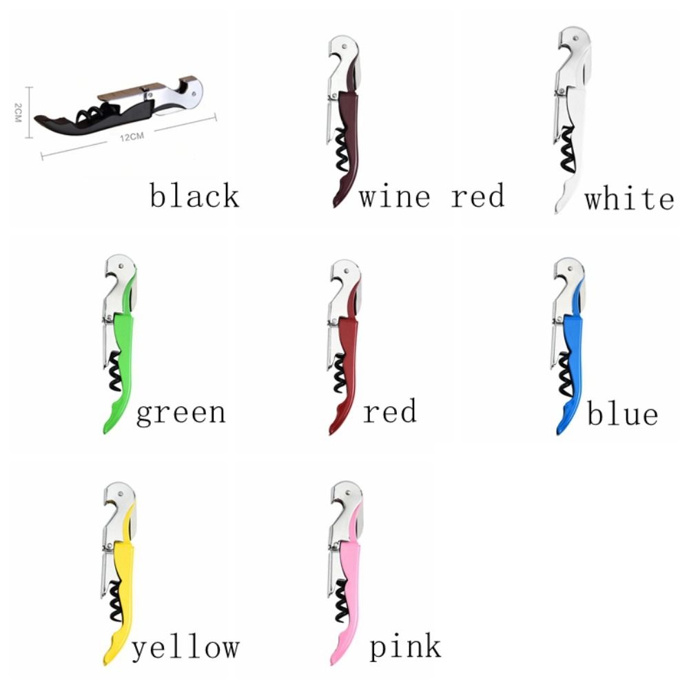 Multifunction Corkscrew Portable Beer Bottle Can Opener Bar Tool Wine Opener  Casual Gifts