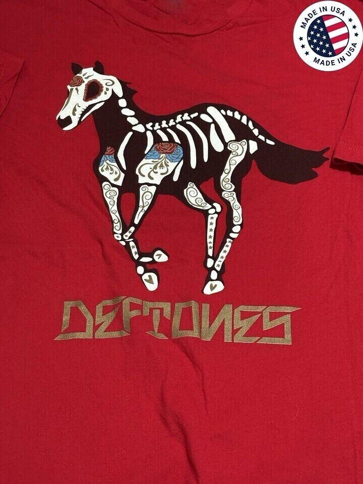 

Deftones White Pony Dia De Los Deftones T-Shirt Red S-234XL A396 S