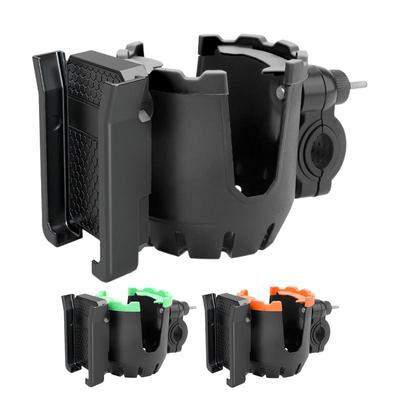 Motorcycle Drink Holder Water Bottle Holder Phone Stand Scooter Drink Holder Bottle Mount 2 In 1 Cell Phone Holder For Handlebar