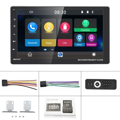 Car Radio 9 Inch Touch Screen Universal 1 Din Multimedia Video Player with Bluetooth FM Radio USB Carplay Auto MP5