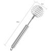 Stainless Steel Ball Spring Whisk, Semi-Automatic Egg Beater, Hand-held Butter Mixer, Avocado Potato Masher, Kitchen Baking Tool
