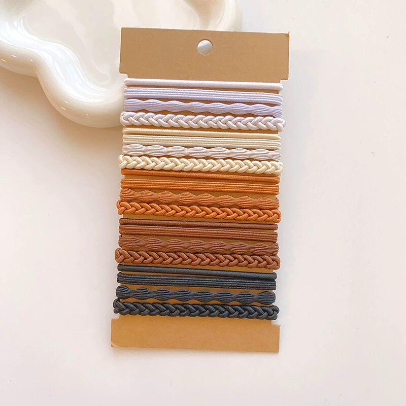 Elegant Elastic Headband & Ponytail Hair Tie Bracelet Set