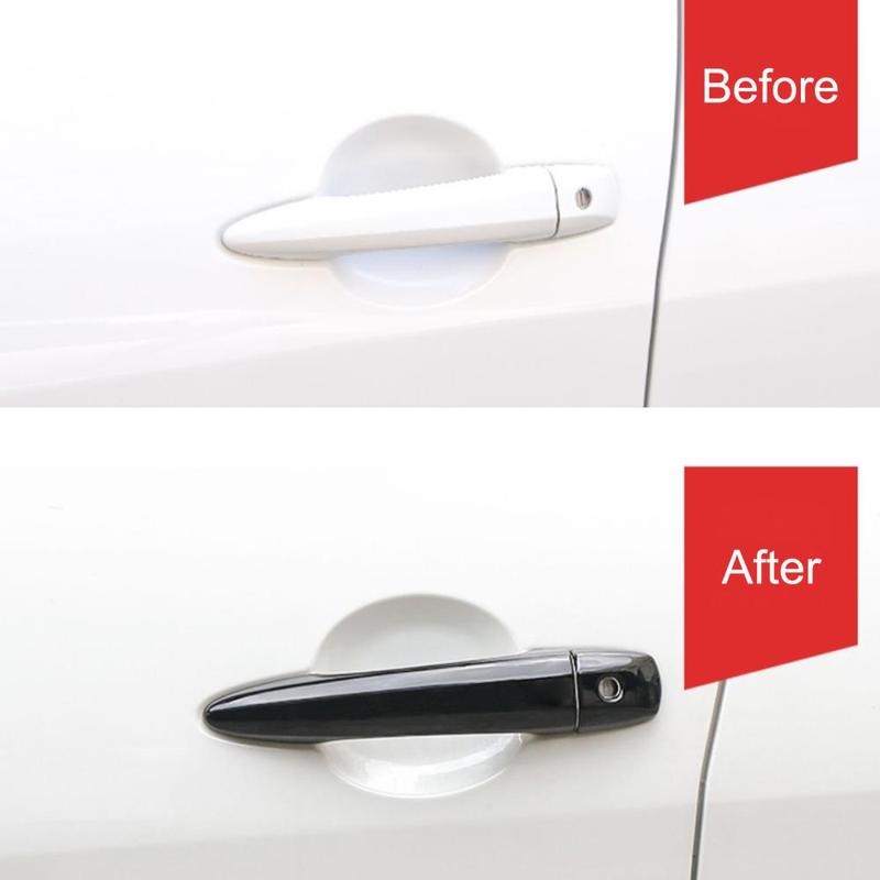 For Nissan Pathfinder -2025 Altima -2024 Glossy Black Exterior Side Door Handles Cover Trim ABS Car