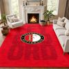 Feyenoord Rotterdam Carpet Door Mat for Living Room or Bedroom Protective Mat Under Chair Office Decoration Christmas Gift Birthday Present