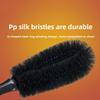 Car Tire Brush Wheel Brush Car Wash Brush Rim Brush, Round Head Cleaning Brush Car Cleaning Supplies Tools
