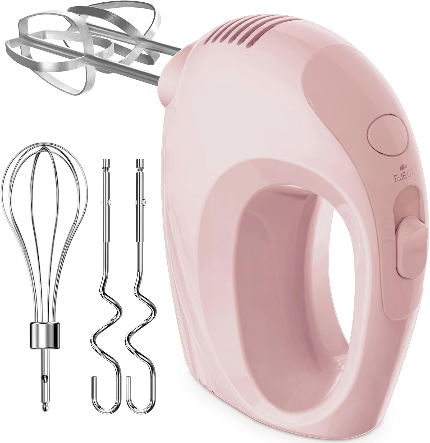 Electric Handheld - 7 Speed Portable Kitchen Mixer Electric with 5 Stainless Steel Accessories Whisk, Food Beater for United States