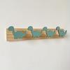 One Morandi Green Wrist T-Rex Four Rows of Hooks, Utility Hooks