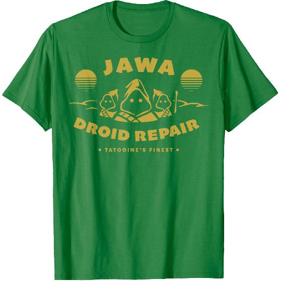 Star Wars Jawa Droid Repair Tatooine's Finest Disney+ T-Shirt