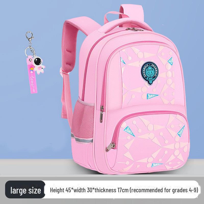 Stilvoller Wasserdichter Leichter Rucksack für Kinder, Klassen 1-6, mit Rückenschutz und Strapazierfähigem Verschleißfestem Design