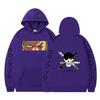 ONE PIECE Anime Hoodies Autumn Long Sleeve Unisex Roronoa Zoro Pullovers Streetwear Graphic Clothes Sweatshirt