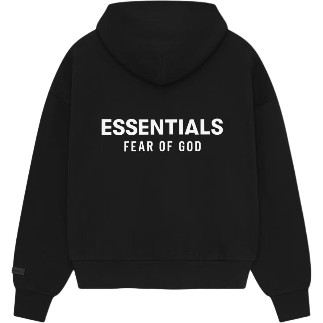 Fear Of God Essentials Men's Classic Hoodie - Jet Black - Large - Image 2