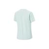 Li-Ning Cooling Tea T Quick-Dry Cool Solid Color Round Neck Sports Casual Knitted Short Sleeve T-Shirt Women Tops Light-Green ATSU632-4