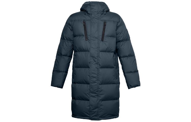 Under Armour Sportstyle Down Jackets Men s Dark Blue Hooded Moderate Other 1355855-467 L