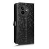 For Xiaomi Redmi K80 Ultra 5G Wallet Case Dot Pattern Imprint PU Leather Phone Cover with Wrist Strap
