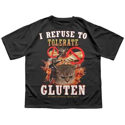 Men'S Retro Alien Bulldog T-Shirt - Funny Space-Themed Design with UFO & Planets