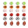 Creative Cartoon Sports Erasers: Football & Basketball Styles for Kids' Stationery