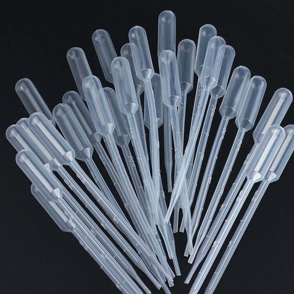 100PCS Plastic Disposable Transfer Dropper for Transferring Liquids