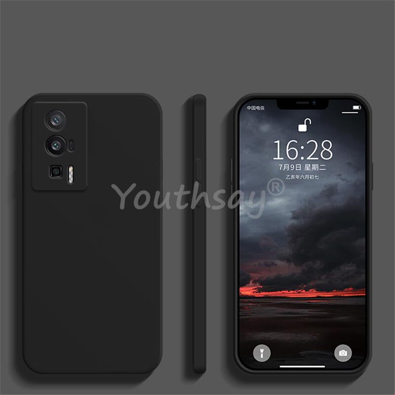 For Xiaomi POCO F5 F4 Pro Case Silicone Liquid Official Phone Funda For POCO X5 Pro Cover TPU Protector Case POCO M5 Pro Cover