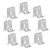 GLEAVI 10pcs Steering Wheel Decoration Metal Clips and Fasteners Car Accessories Interior Trim Clips
