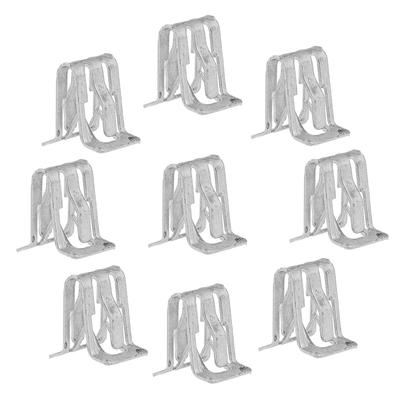 GLEAVI 10 peças Decoração Volante Clips de Metal e Fixadores Acessórios para Carro Clips de Acabamento Interior