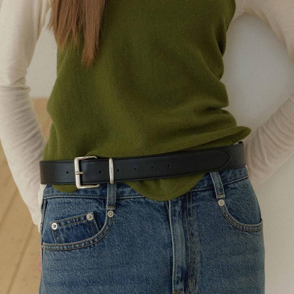 On On Wide Buckle Belt Nex5xt001 BLACK/FREE