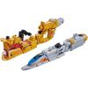 Lupin Ranger VS Pat Ranger DX X Changer Transforming Vehicle Series Toy with Connectable Features