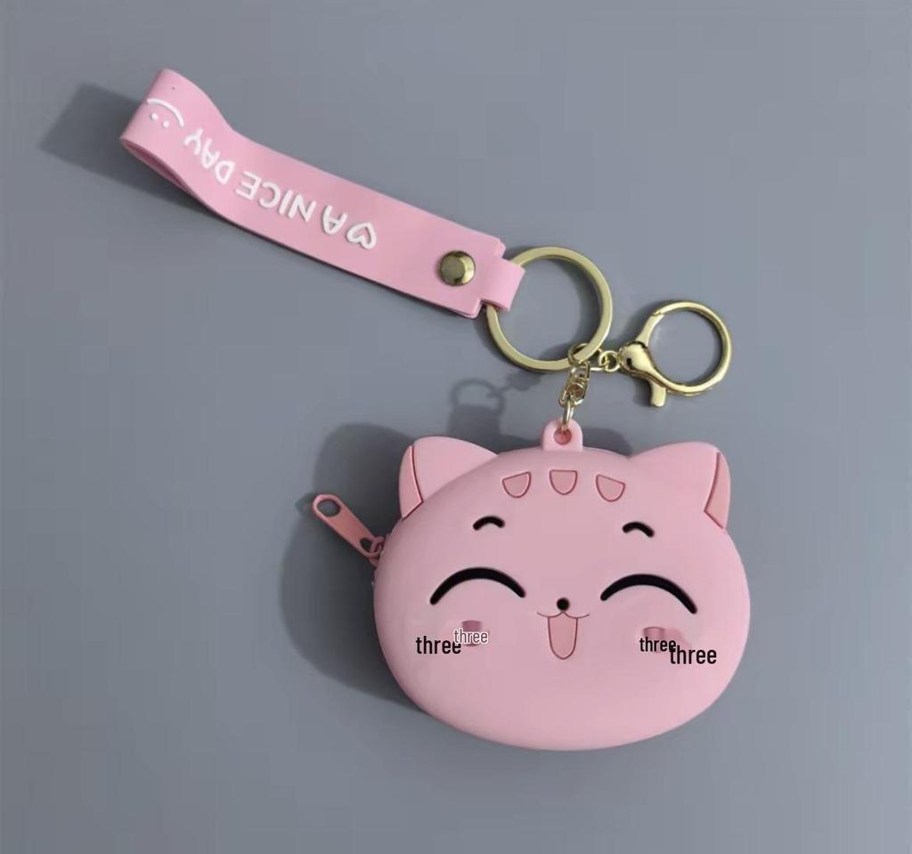 Sanrio Cartoon Silicone Coin Purse - Cute Children's Storage Bag