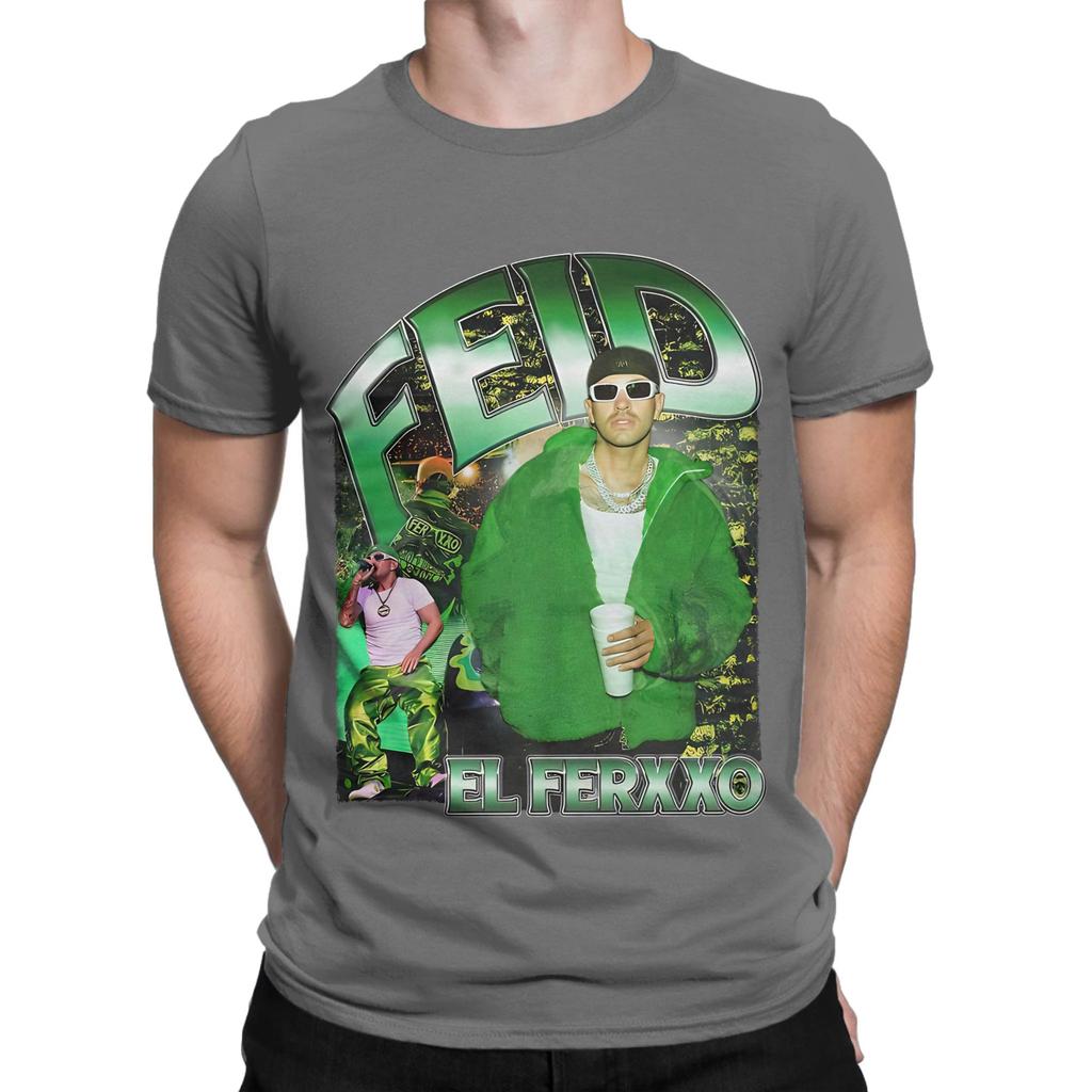 Feid Ferxxo Funny 100 Cotton TShirt Feid Tops Tees For Unisex