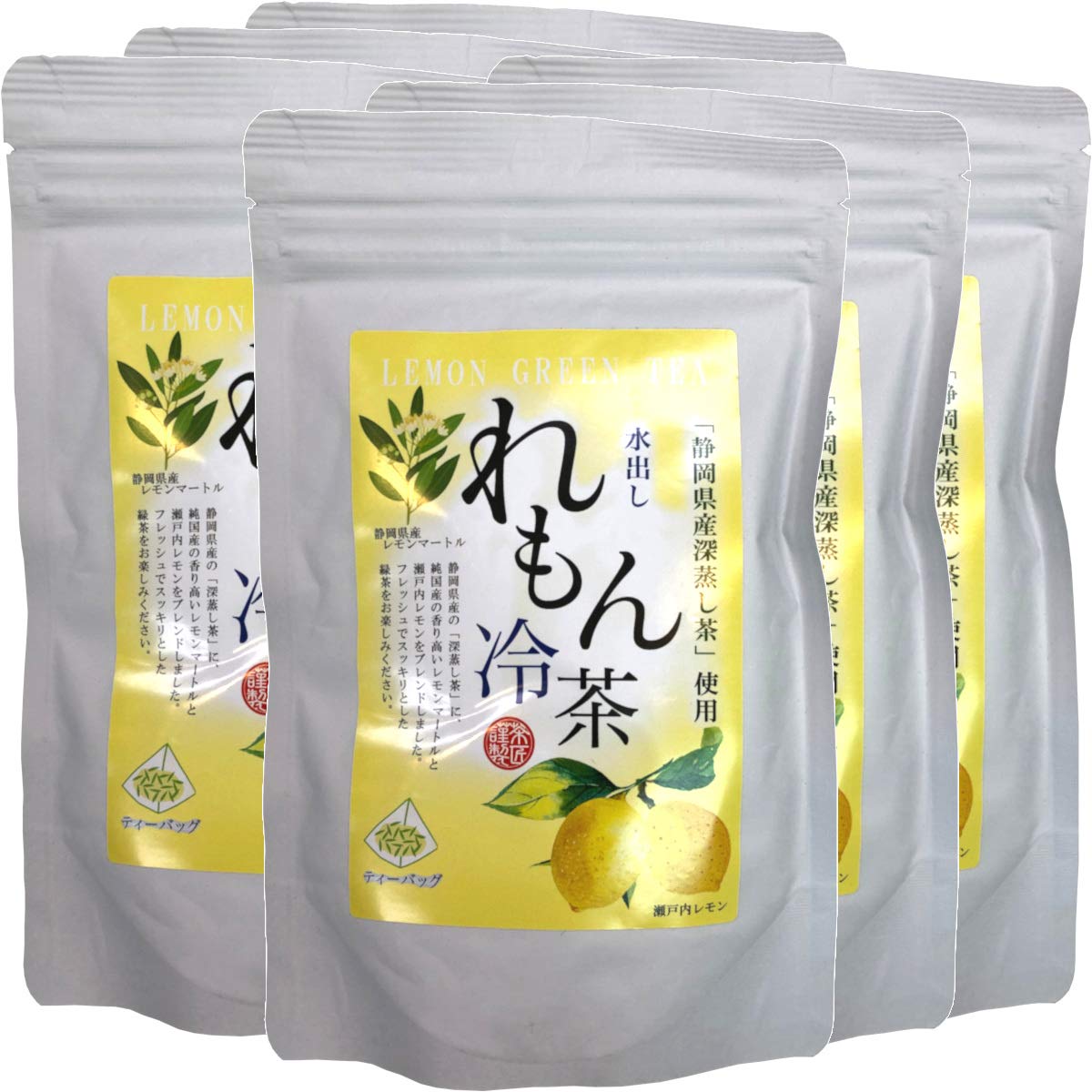 

Домашний холодный чай с лимоном, чайная упаковка 40 г x 6 пакетиков, набор Sugamo, чайный магазин Yamanenen (4г 10п)