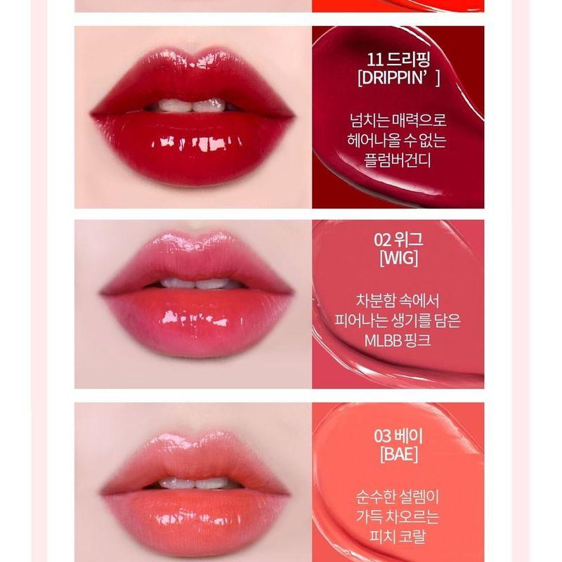 HOLIKA HOLIKA - Heart Crush Glow Tint Air - 11 Colors