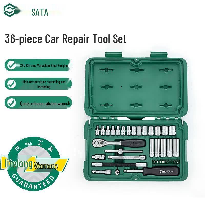 SATA 36-Piece Socket Set