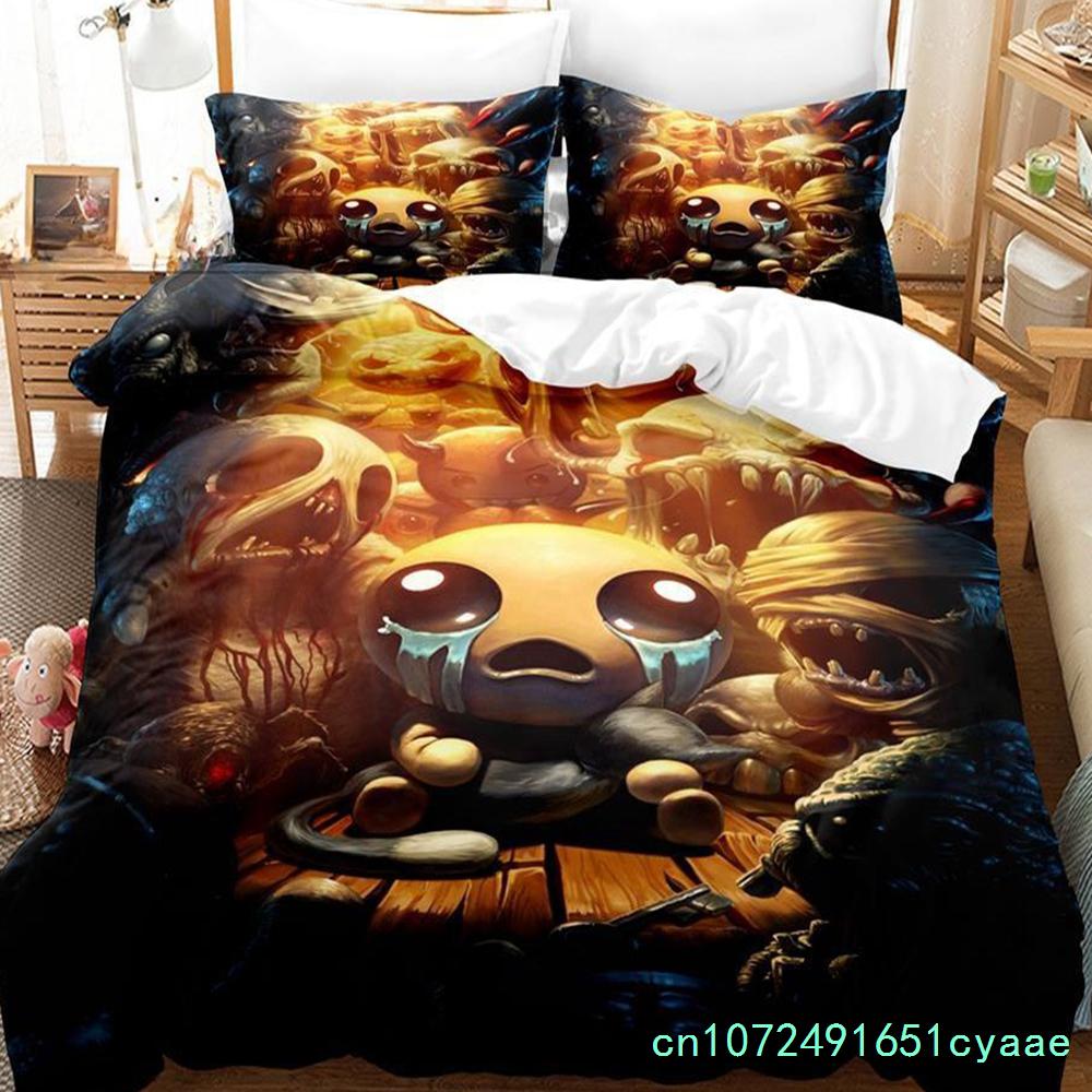Fashion 3D Printing Game The Binding Of Isaac Bedding Set Single Twin Full Queen King Size Bed Set Teenager Bedroom Sheet Sets