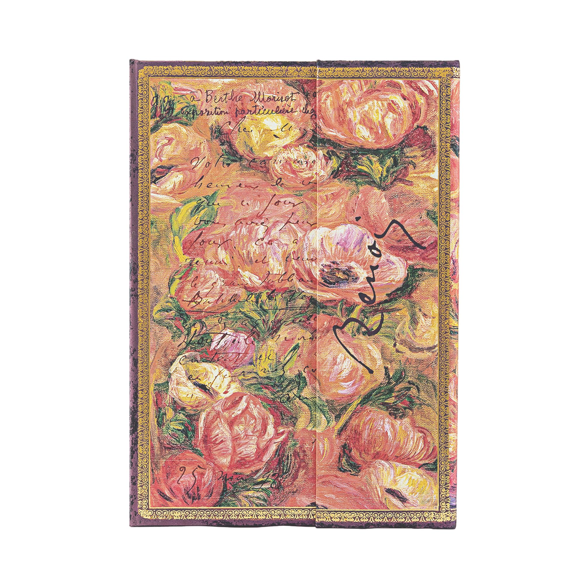 Paperblanks Блокнот Midi «Письма от Ренуара к Моризо», Твердый переплет, (1892 г.), B6, В линейку, PB9669-6