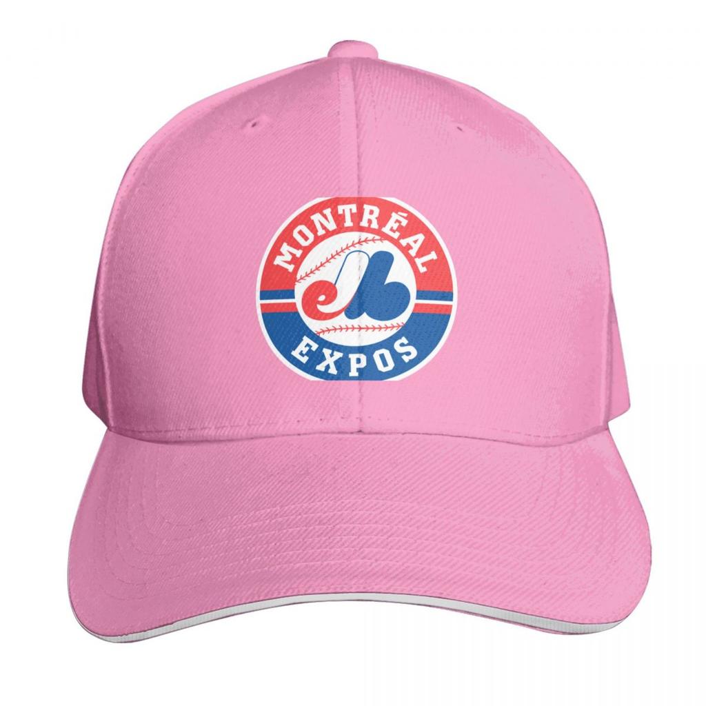 Montreal Expos Primary Logo Baseball Cap Luxury Unisex Cap Vintage Beach F Womens Hats For The Sun Unisexs