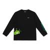X 7 Up Kollaboration SS23 Bequemes bedrucktes Rundhals-Langarm-T-Shirt Herren Oberteile Schwarz LMT0053623RX00FK11000