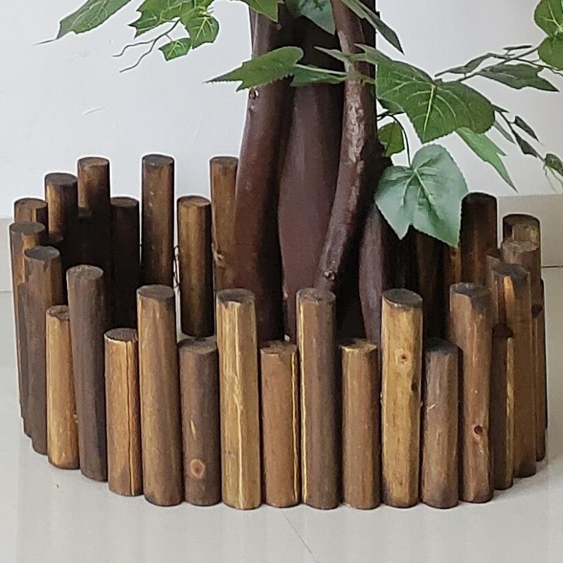 Blue Flower Indoor and Outdoor Artificial Potted Tree for Landscaping and Living Room Decor